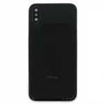 chasis-de-pantalla-marco-medio-carcasa-central-con-tapa-trasera-antena-nfc-y-flex-power-volumen-para-iphone-x-iphone-10 negro
