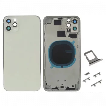 chasis-de-pantalla-tapa-con-marco-para-iphone-11-pro-max-blanca