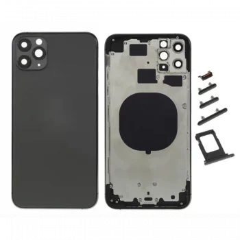 chasis-de-pantalla-tapa-con-marco-para-iphone-11-pro-max-negro
