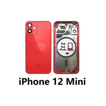 chasis-de-pantalla-tapa-con-marco-para-iphone-12-mini rojo