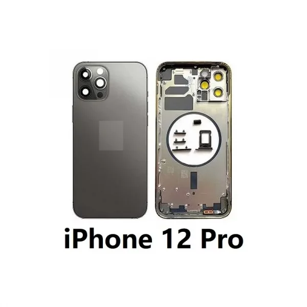 chasis-de-pantalla-tapa-con-marco-para-iphone-12-pro-negro