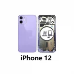 chasis-de-pantalla-tapa-con-marco-para-iphone-12-violeta