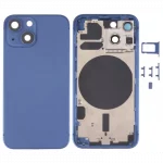 chasis-de-pantalla-tapa-con-marco-para-iphone-13-mini azul
