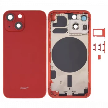 chasis-de-pantalla-tapa-con-marco-para-iphone-13-mini roja