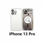 chasis-de-pantalla-tapa-con-marco-para-iphone-13-pro blanco