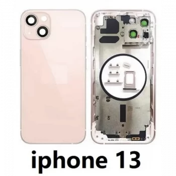 chasis-de-pantalla-tapa-con-marco-para-iphone-13-rosa
