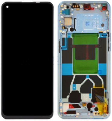 Pantalla Completa Con Marco Para Oppo Reno6 5G Azul Original Nueva